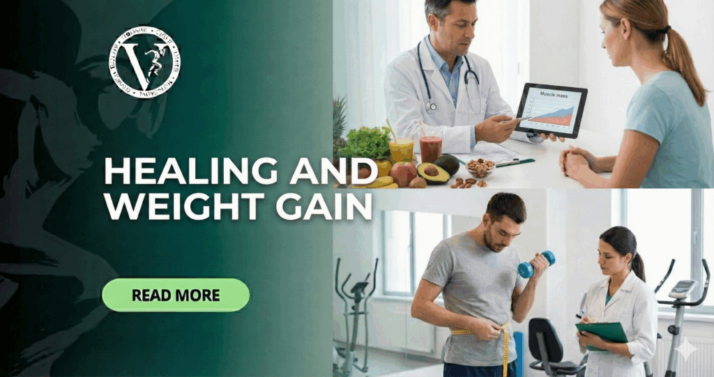 Healthy meal options supporting recovery, healing and weight gain.