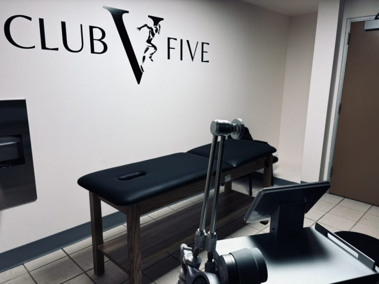 Club Five branded treatment suite at Club Five Health in Greenwood Village, CO